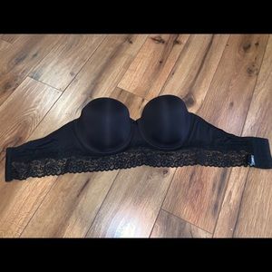 Aerie Real Happy Strapless Lace Bra